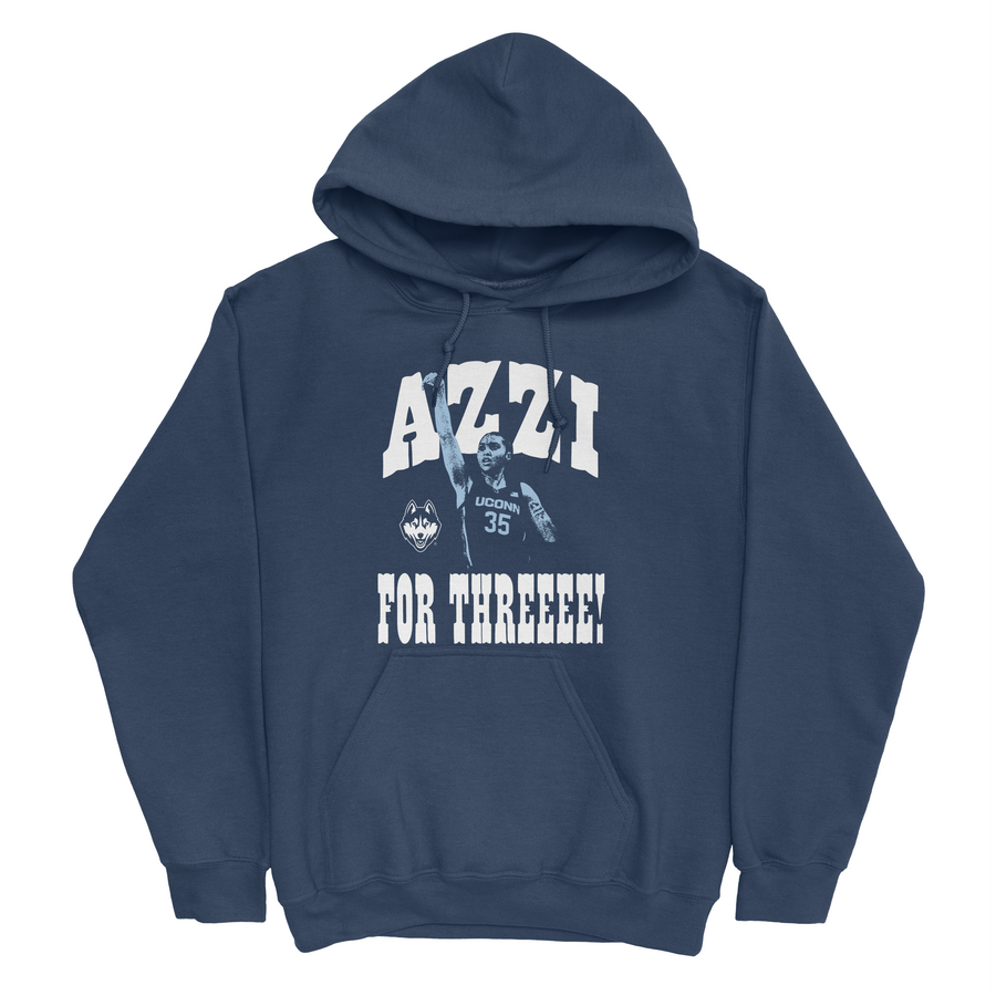 EXCLUSIVE RELEASE: Azzi Fudd Azzi For Three Navy Hoodie