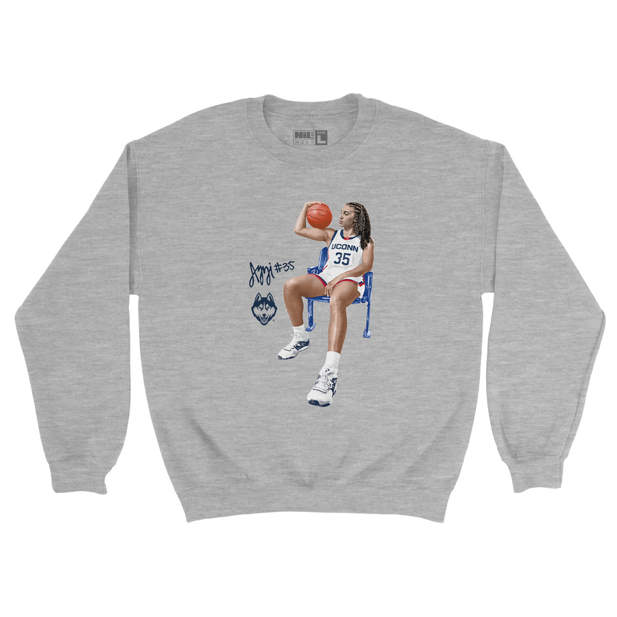 EXCLUSIVE RELEASE: Azzi Fudd Portrait Sport Grey Crew