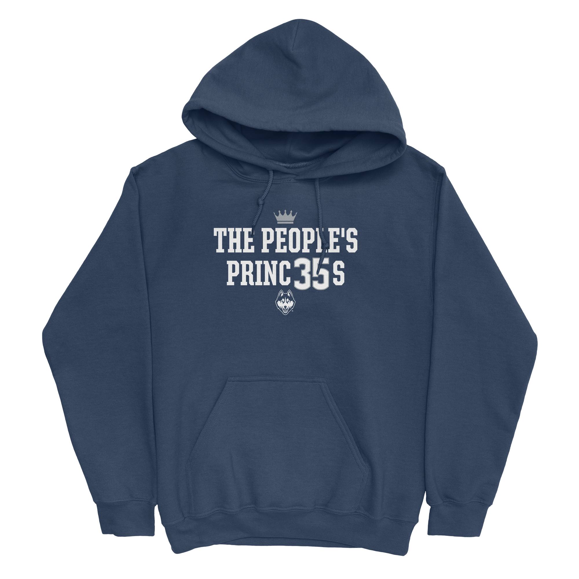 EXCLUSIVE RELEASE: Azzi Fudd "The People's Princess" Text Navy Hoodie