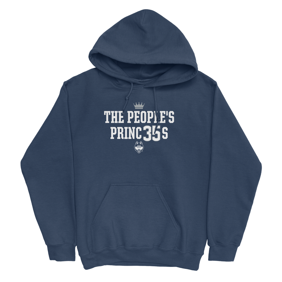 EXCLUSIVE RELEASE: Azzi Fudd "The People's Princess" Text Navy Hoodie