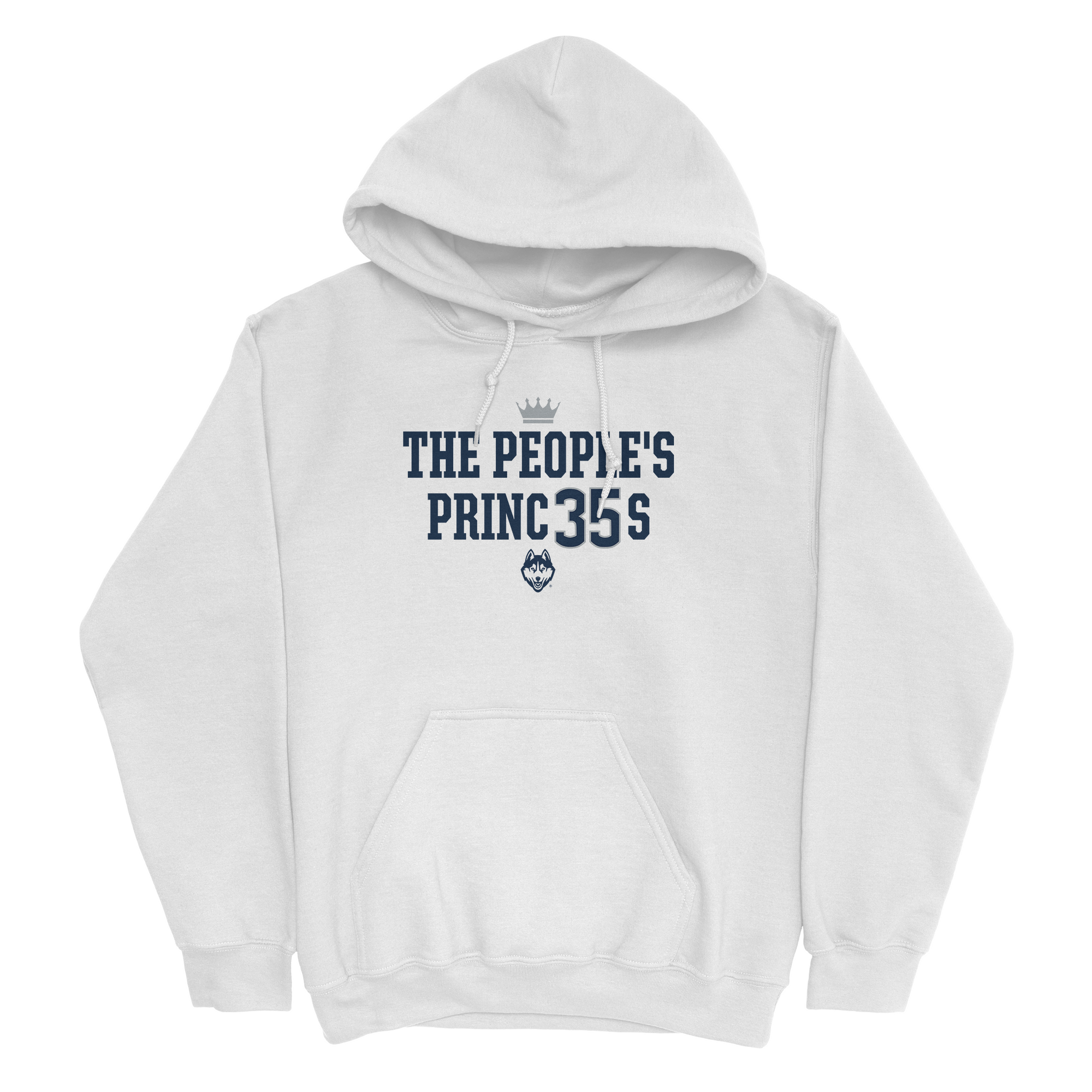 EXCLUSIVE RELEASE: Azzi Fudd "The People's Princess" Text White Hoodie