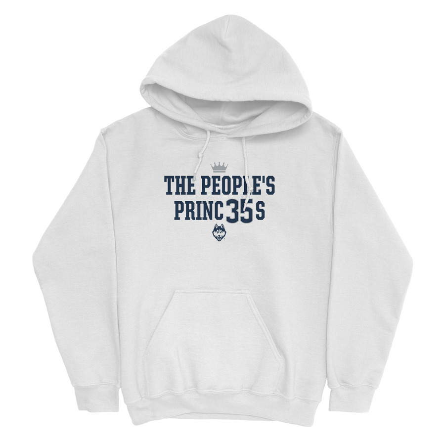 EXCLUSIVE RELEASE: Azzi Fudd "The People's Princess" Text White Hoodie