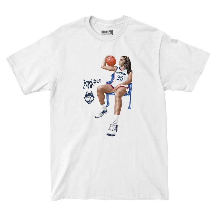 EXCLUSIVE RELEASE: Azzi Fudd Portrait White Tee