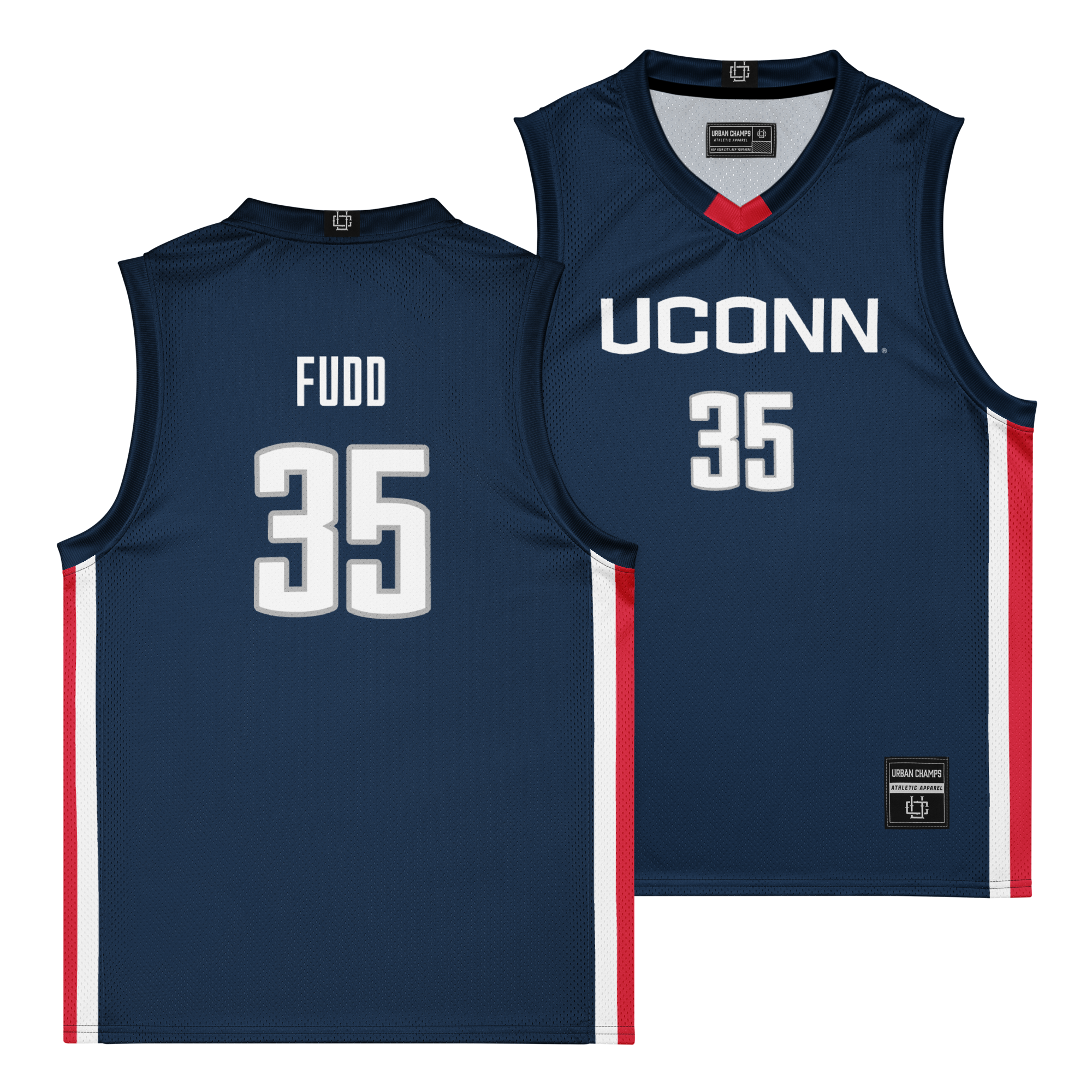 UConn Navy Women's Basketball Jersey - Azzi Fudd