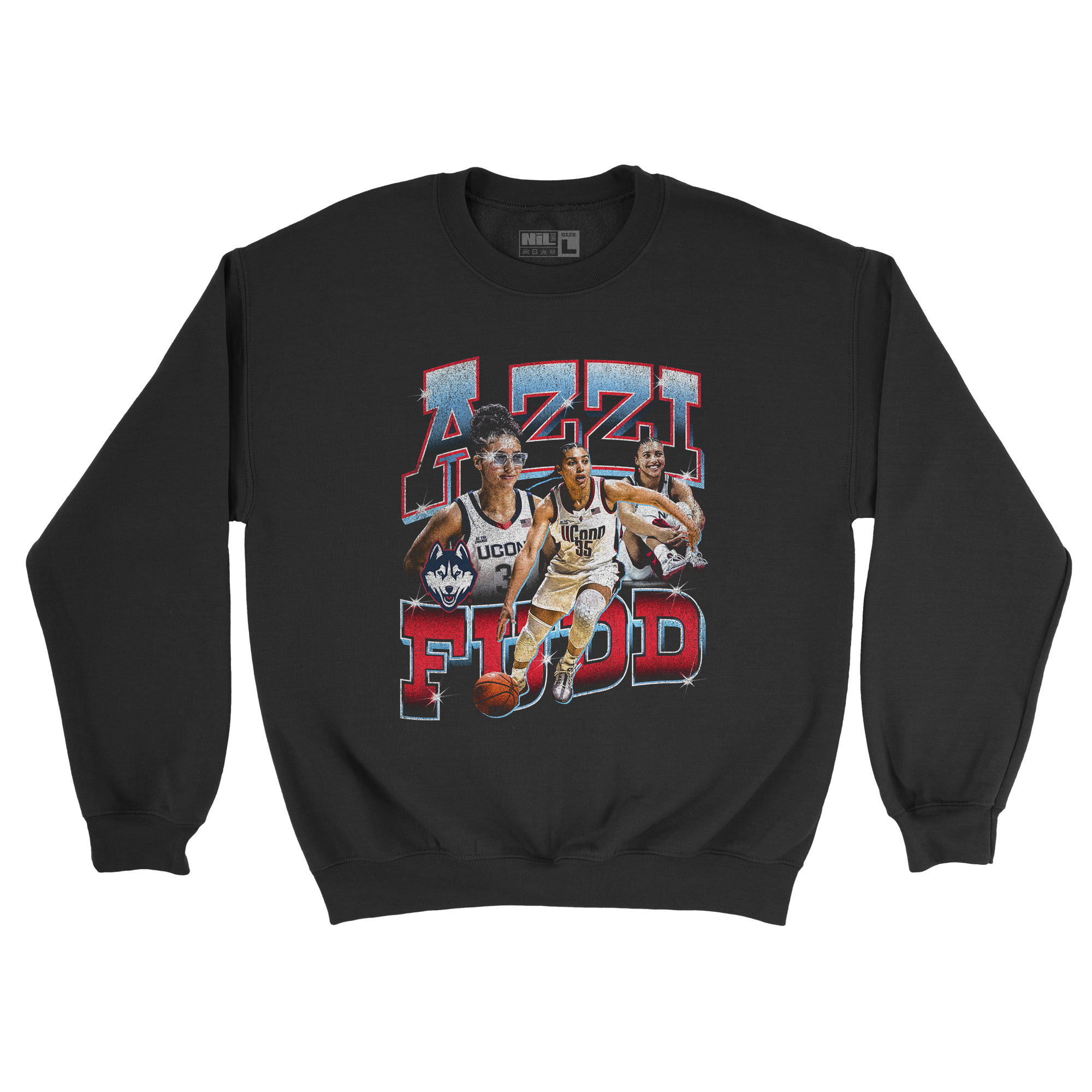 EXCLUSIVE RELEASE: Azzi Fudd 90s Retro Black Crew